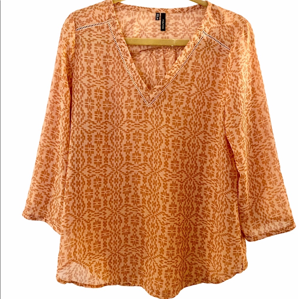 Long sleeve blouse size medium